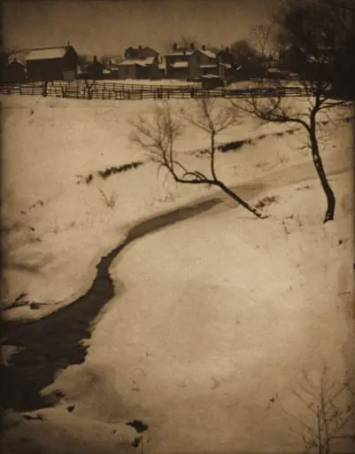 Winter Landscape, by Clarence H. White