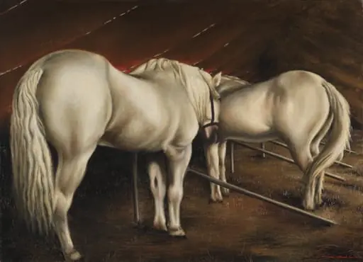 Circus Horses, by Clarence Holbrook Carter