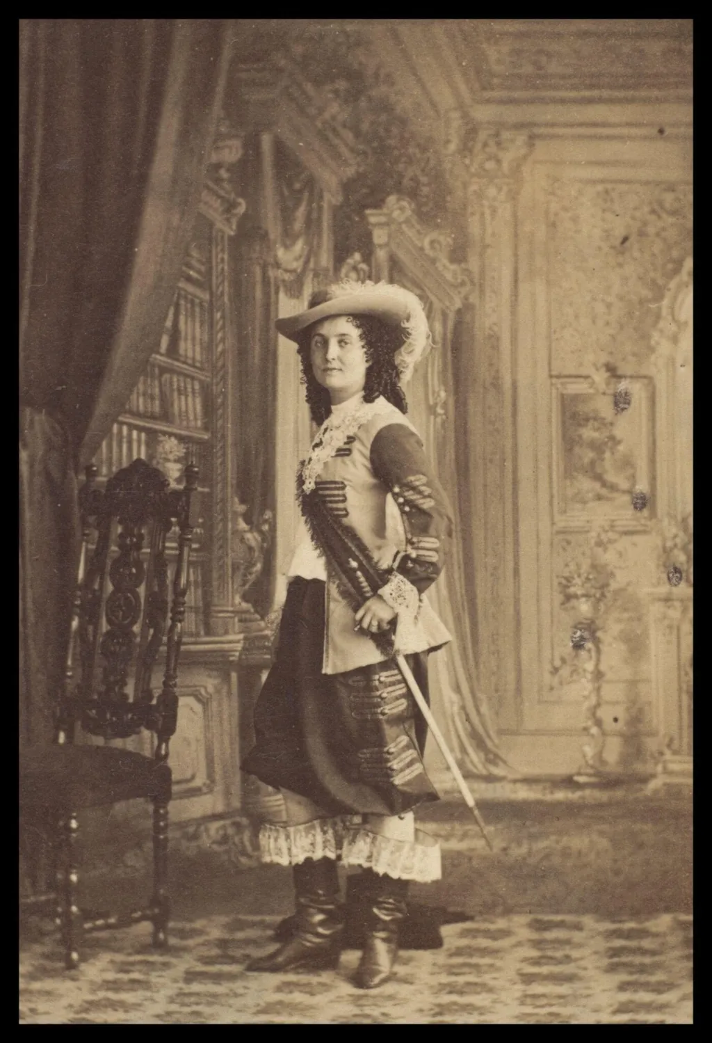 Guy Little Theatrical Photograph, by Clarkington & Co., photographic, 1869