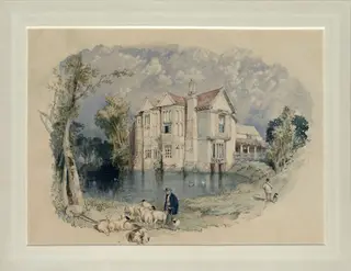Old Parnham Hall, Suffolk: the ‘Moat House’ of the poet Crabbe
