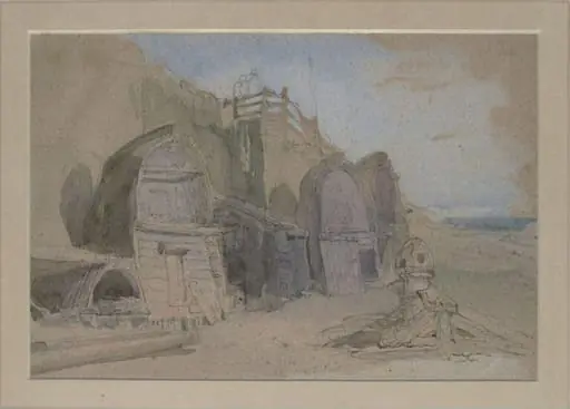 On the Beach, Brighton, by Clarkson Frederick Stanfield