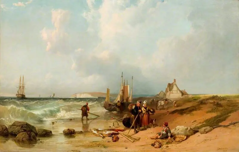 Sands near Boulogne, by Clarkson Frederick Stanfield