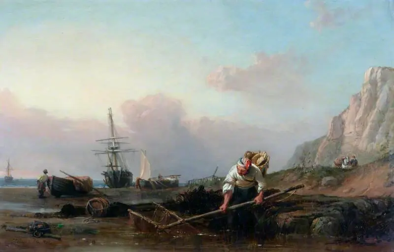 Shrimping, by Clarkson Frederick Stanfield