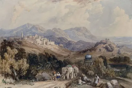 Amber, Rajpootana, by Clarkson RA Stanfield