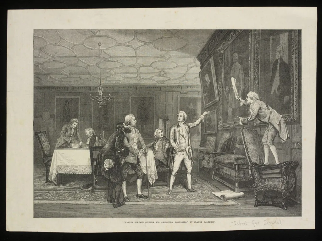 H Beard Print Collection, by Claude Calthrop, 1850