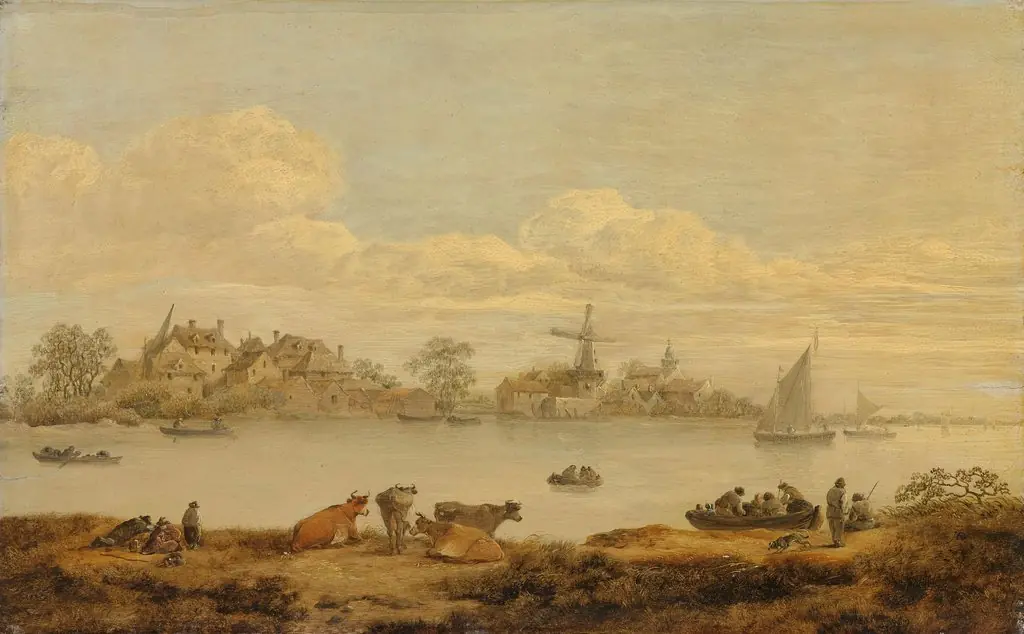 River view, by Claude de Jongh