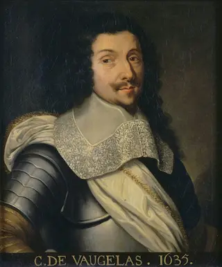 Claude Fabre, seigneur de Vaugelas (1585-1650), grammairien, membre de l'Académie française, 1850