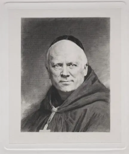Dom Prosper Gueranger, Abbe of Solesmes, by Claude-Ferdinand Gaillard
