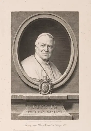 Pius IX, by Claude-Ferdinand Gaillard