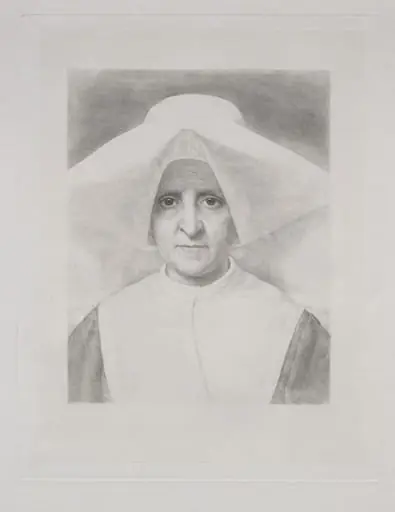 Sister Rosalie, Front View, by Claude-Ferdinand Gaillard