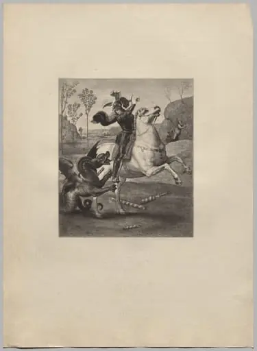 St. George and the Dragon (4), by Claude-Ferdinand Gaillard