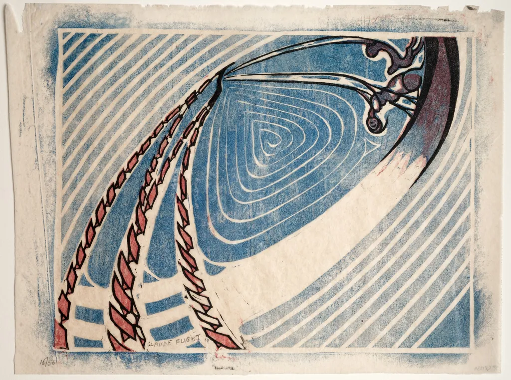 Swing Boats, by Claude Flight, 1920