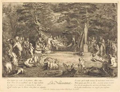 La Naissance (Birth), by Claude Gillot