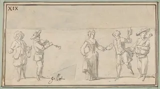 Peasant Musicians and Dancers