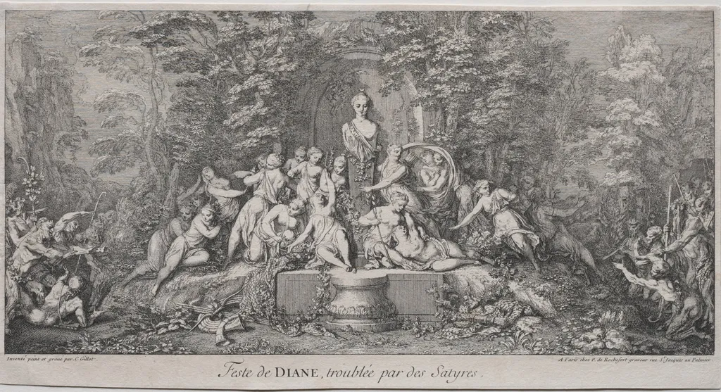 The Four Festivals, by Claude Gillot, 1704