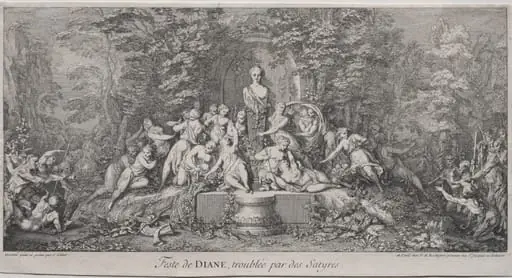 The Four Festivals, by Claude Gillot