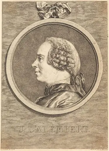 J. D'Alembert, by Claude Henri Watelet