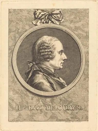 L. Bay de Curys, by Claude Henri Watelet
