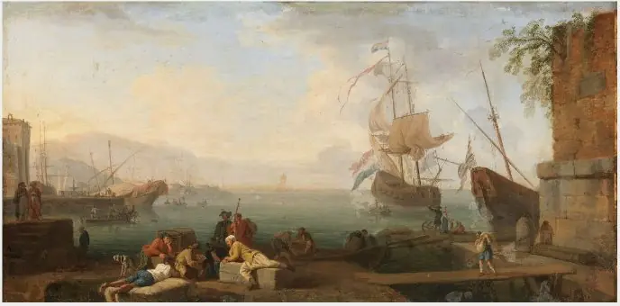 A Coastal Scene, by Claude-Joseph Vernet