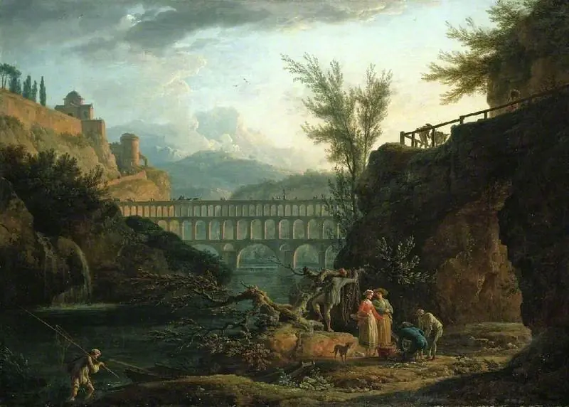 Noon, by Claude-Joseph Vernet