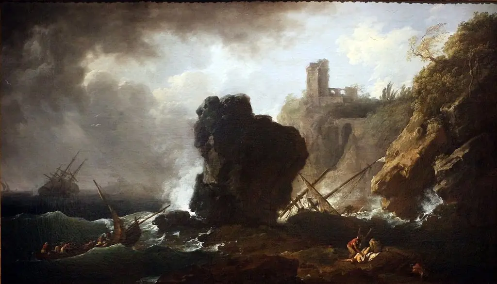 Shipwreck, by Claude-Joseph Vernet
