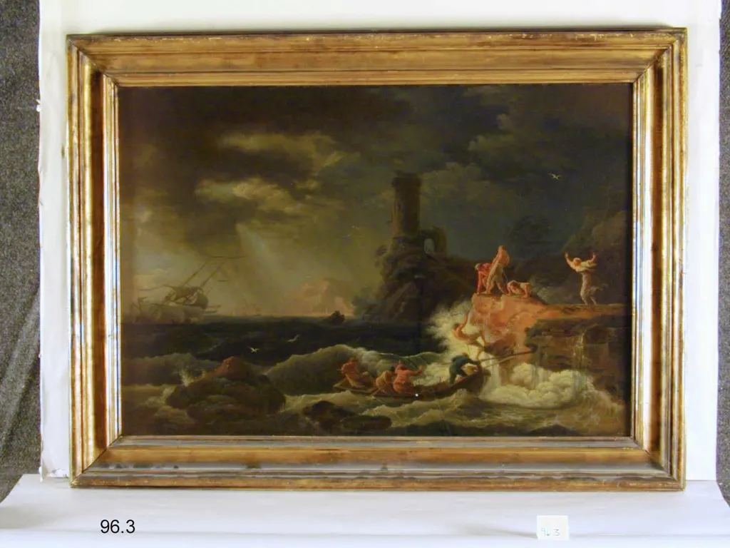 The Shipwreck, by Claude-Joseph Vernet, oil