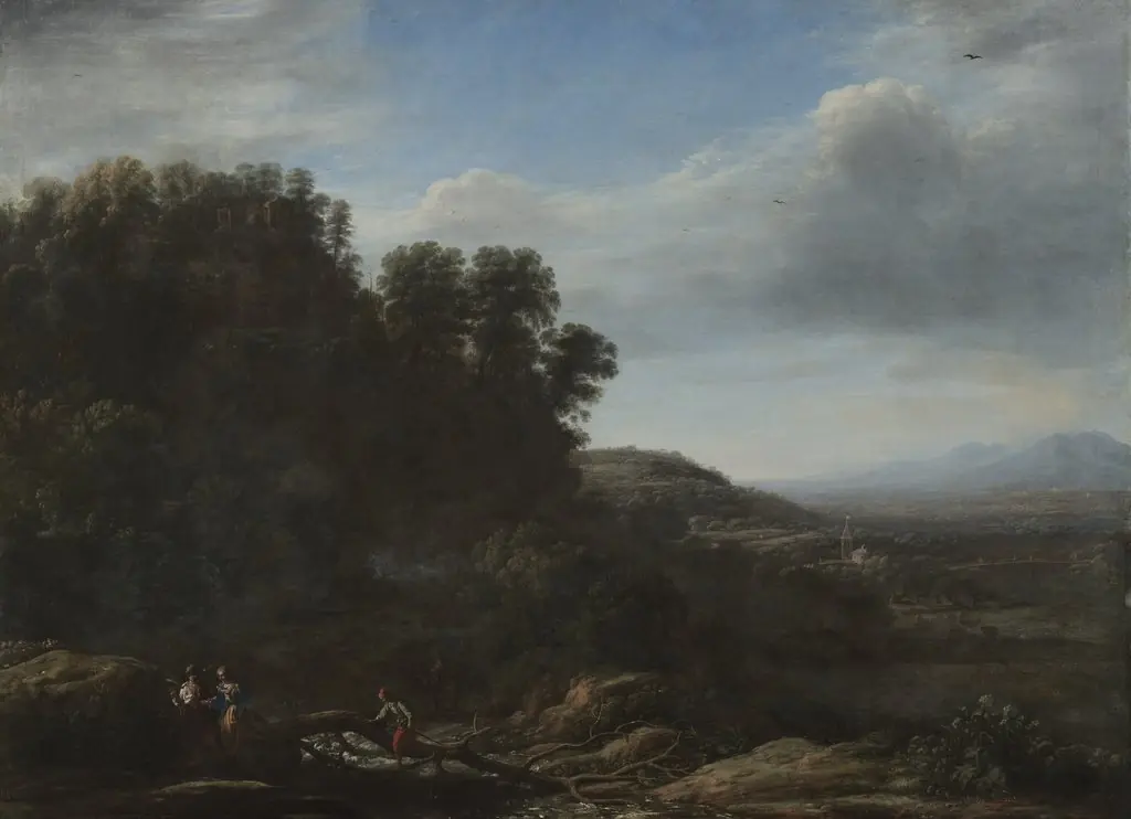 Italian Landscape, by Claude Lorrain