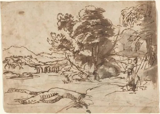 River Landscape, by Claude Lorrain