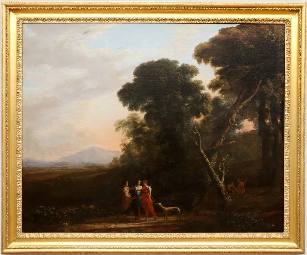 Roman Ideal Landscape with Cephalus, Procris, and Diana, by Claude Lorrain