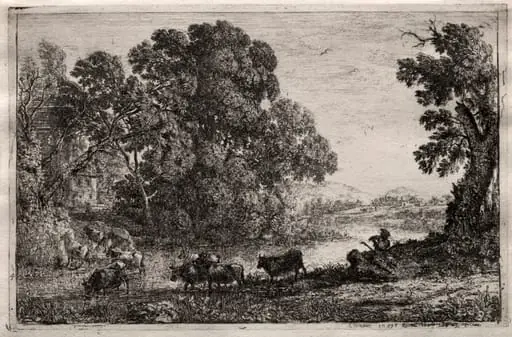 The Cowherd, by Claude Lorrain