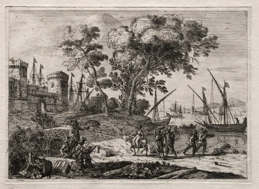 The Draughtsman, by Claude Lorrain, 1650