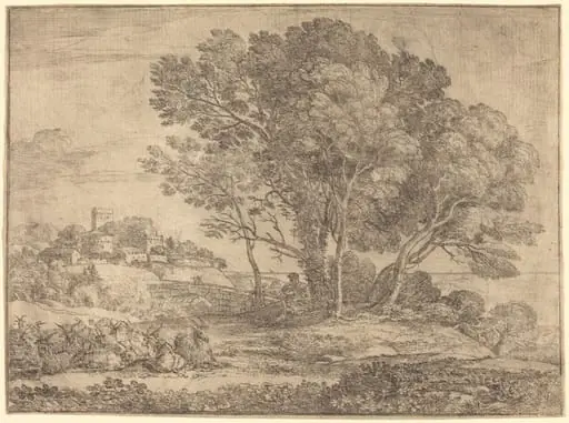 The Goatherd (Le chevrier), by Claude Lorrain