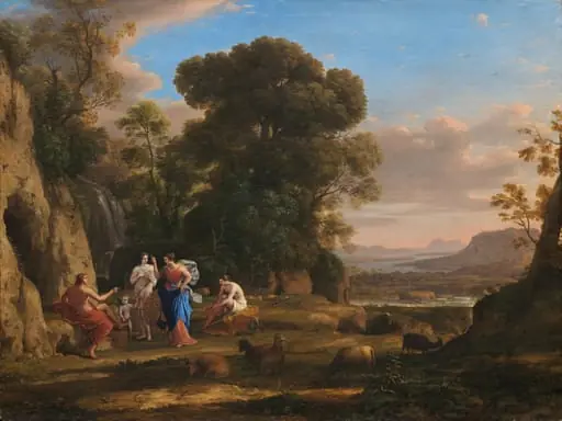 The Judgment of Paris, by Claude Lorrain