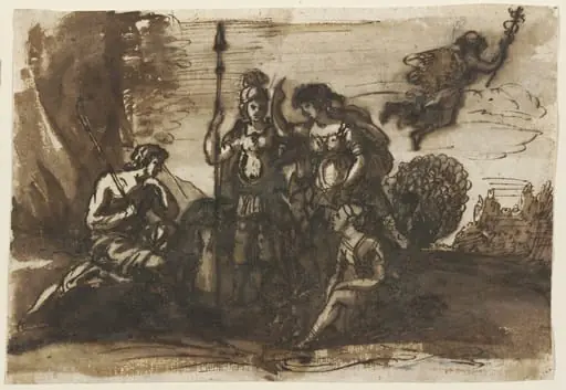 The Judgment of Paris, by Claude Lorrain