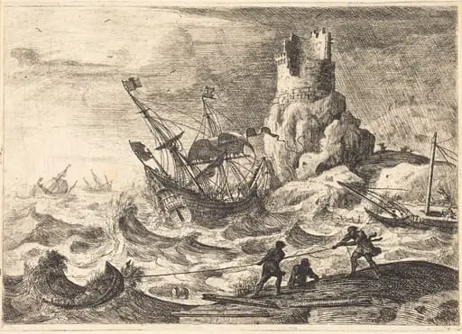 The Shipwreck (Le naufrage), by Claude Lorrain