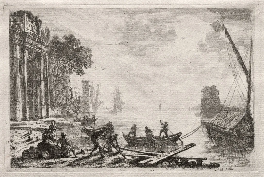 The Sunset, by Claude Lorrain, 1634