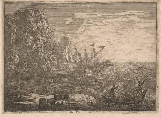 The Tempest (La Tempête), by Claude Lorrain