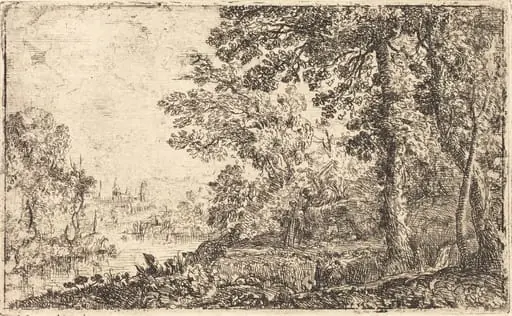 The Vision (L'apparition), by Claude Lorrain