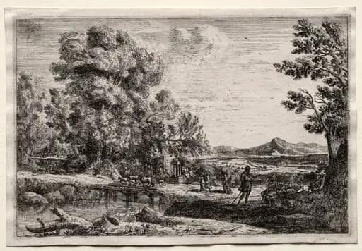 The Wooden Bridge, by Claude Lorrain