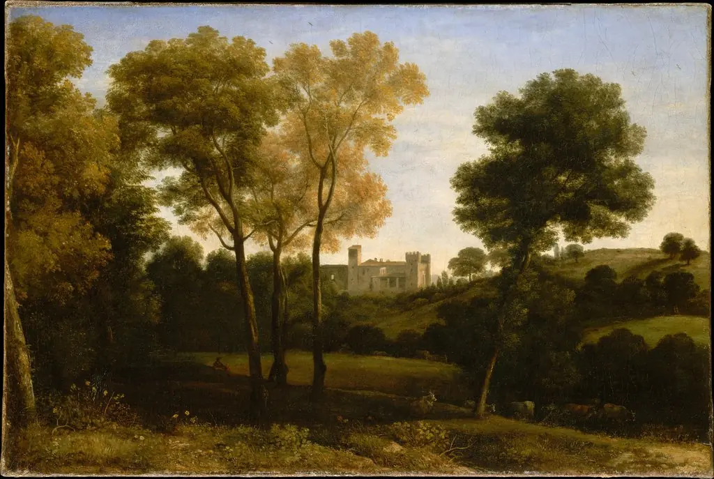 View of La Crescenza, by Claude Lorrain