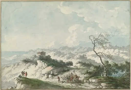 Second View of the Agrigento Countryside, by Claude-Louis Châtelet
