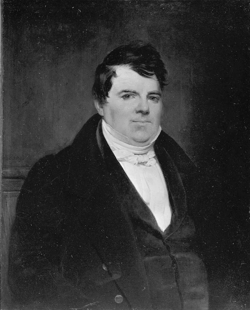 Portrait of Mr. Delvalle, by Claude-Marie Dubufe