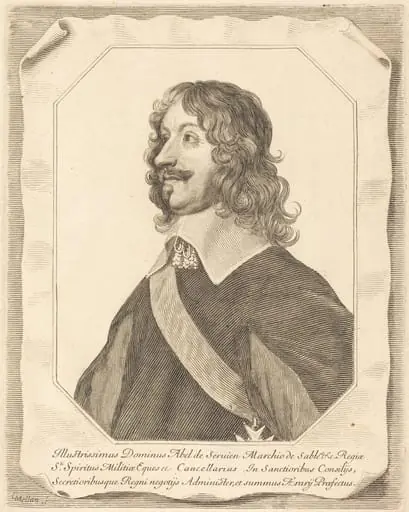 Abel Servien, by Claude Mellan