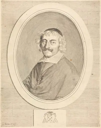 Alphonse III Delbene, Bishop of Orléans, by Claude Mellan