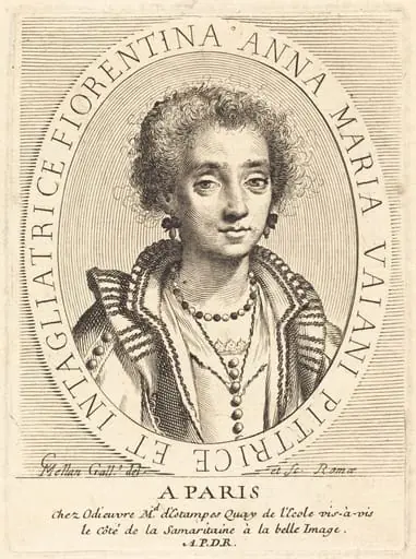 Anna Maria Vaiani, by Claude Mellan