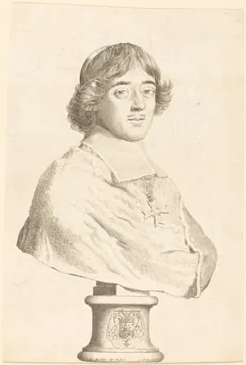 Cardinal de Bouillon, by Claude Mellan