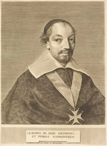 Claude de Rebe, by Claude Mellan