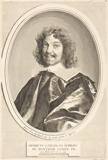 Henri-Louis Habert de Montmor, by Claude Mellan