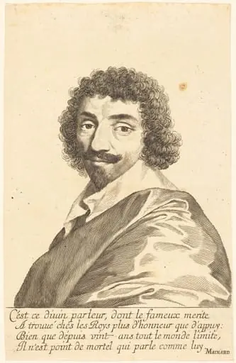Jean-Louis Guez de Balzac, by Claude Mellan