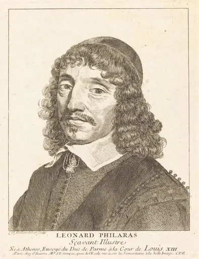 Leonardos Philaras, by Claude Mellan